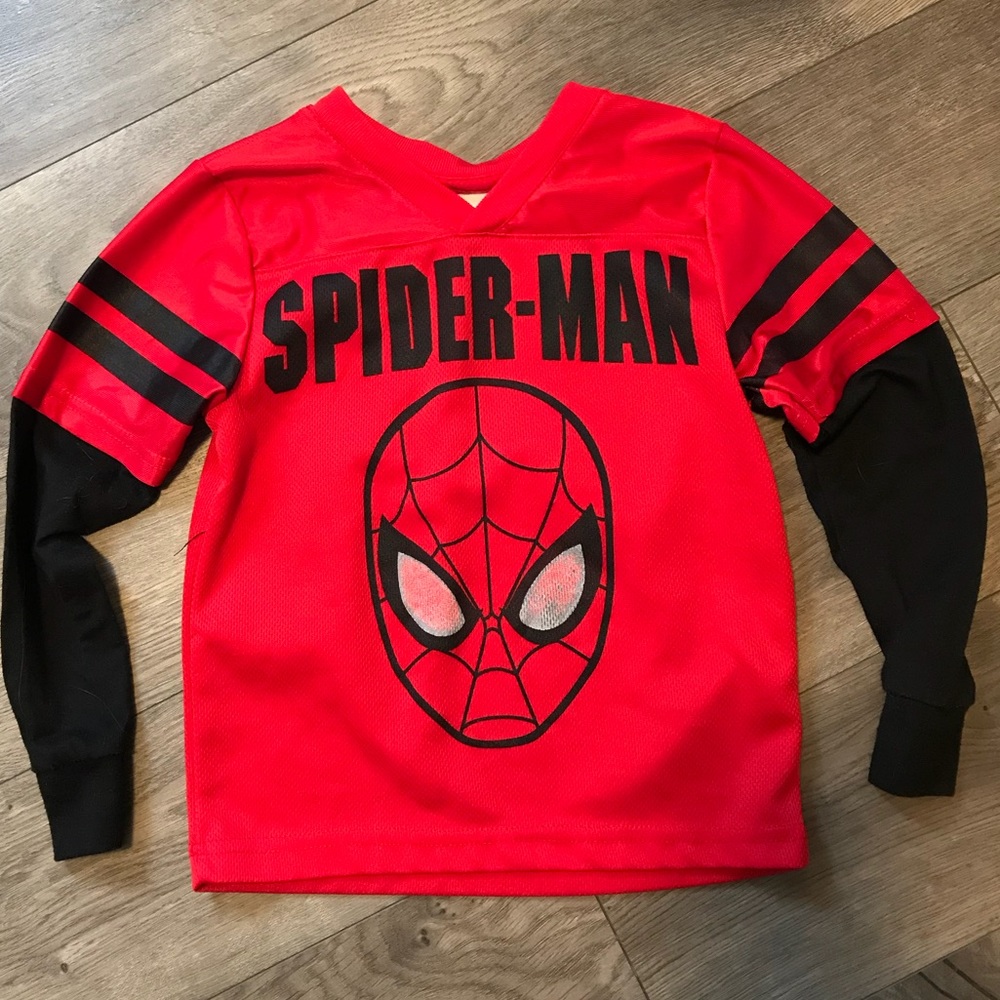Boys Spider-Man long sleeve shirt